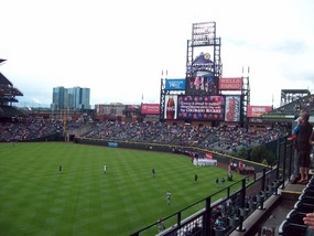 Memorial Weekend Ceremonies at Coors Field