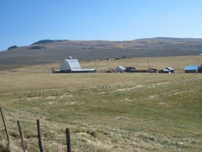 Ranch south of Crested Butte