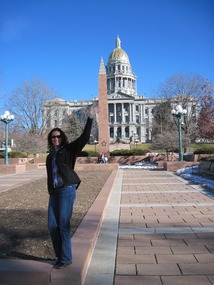 Myra at Colorado State Capitol