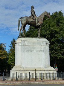 Stonewall Jackson, Monument Boulevard