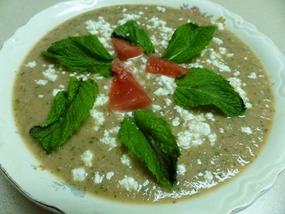 Cucumber-Mint-Watermelon Gazpacho