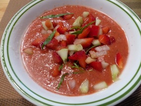 Strawberry Gazpacho