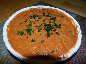 Muhammara (Roasted Red Pepper and Walnut Dip)