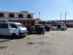 Bus Station in Santa Cruz del Quiche
