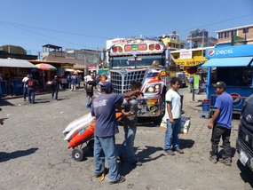 Bus Station in Santa Cruz del Quiche