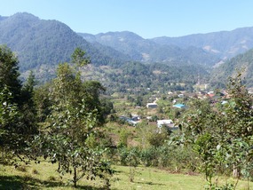 Cordillera Cuchumatanes near Acul