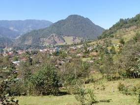 Cordillera Cuchumatanes near Acul