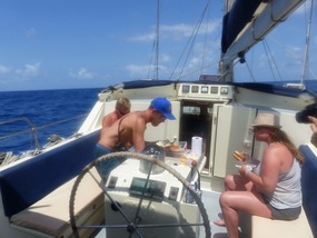 Relaxing on Board