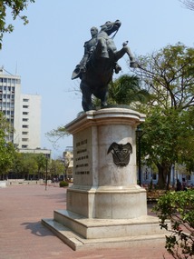 Simon Bolivar Statue