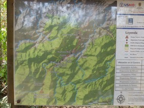 Map of the Route to La Ciudad Perdida
