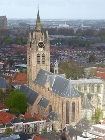Niewe Kerk Tower View (to Oude Kerk)