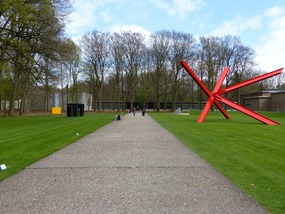Kroller-Muller Museum with Di Severo Sculpture