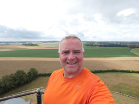 Overlooking Waterloo Battlefield