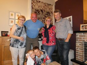 With Michelle, Jennifer, Marc, and the Kids