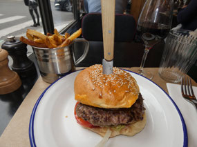 Lubbock Burger at Daddy Bear Restaurant