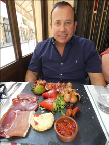 ADoug with his Tasting Ardoise (Slate)