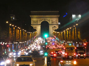 Champs Elysees to Arch de Triomph
