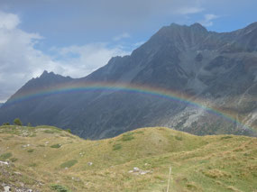 Rainbow over Arolla