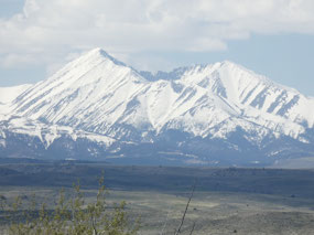 Crazy Mountains from Big Timber