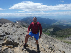 On Top of Sacajawea Peak