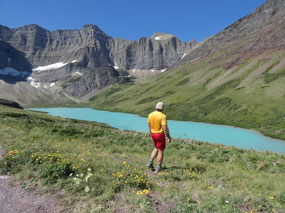 Backside Shot at Cracker Lake