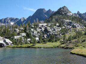 Jasper Lake with Black Mountain