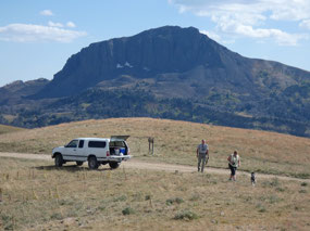 Below Black Butte Mountain
