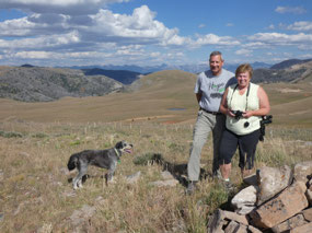 Deb, John, and Gracie
