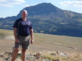With Black Butte Mountain