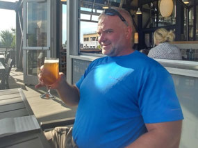 Having a Pint at Nordic Brew Works