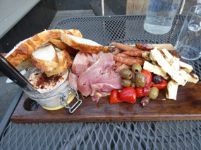 Idaho Ploughman's Board at Warfield Brewery