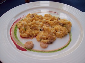 Scrambled Eggs with Shrimp, Vitoria-Gasteiz