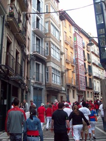 Pamplona After the Morning Bull RUn