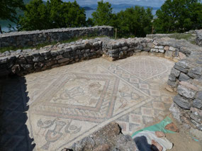 Lin Paleocrhsitan Basilica Mosaic Floor