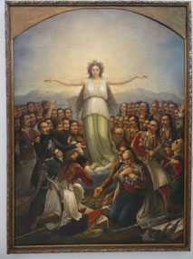 Greece Expressing Gratitude, Theodorus Vryzakis