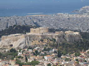 Acropolis from Mt. Lycabettus