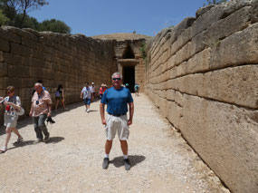 At Treasury of Atreus