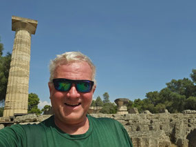At Temple of Zeus