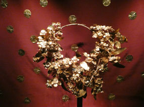 Golden Myrtle Wreath of Phillip II's Wife
