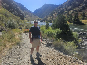 Doug in Beartrap Canyon