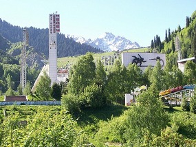 Tien-shan Mountains near Almaty, Kazakhstan
