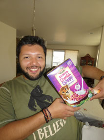 Cubby and his Cheetah Cereal