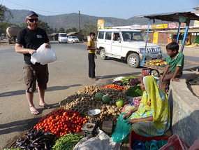 Tim at the Market