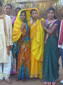 Bride does not look very happy