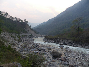 Marsyandi River at Ngadi