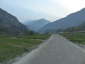 Start of Trek at Ngadi