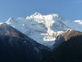 Morning view from my window in Upper Pisang