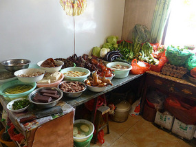 Restaurant Kitchen in Yangpachen