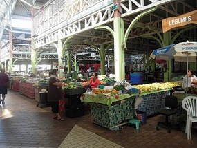 Open air market in Papeete