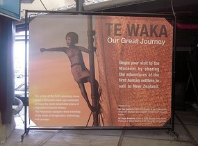 Poster for the film about Polynesian voyages